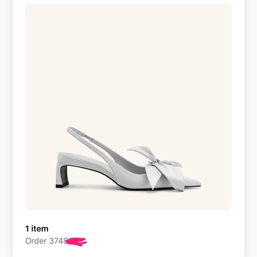 JW PEI queena Floral Appliques Slingback Pumps-Silver